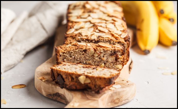 Vegan Banana Bread with Walnuts